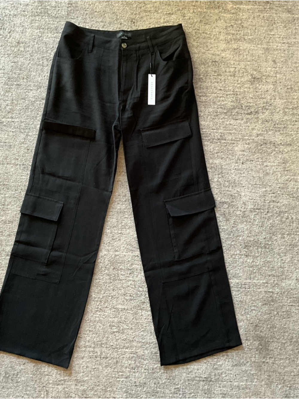 Sanctuary Black Cargo Pants NWT size 30